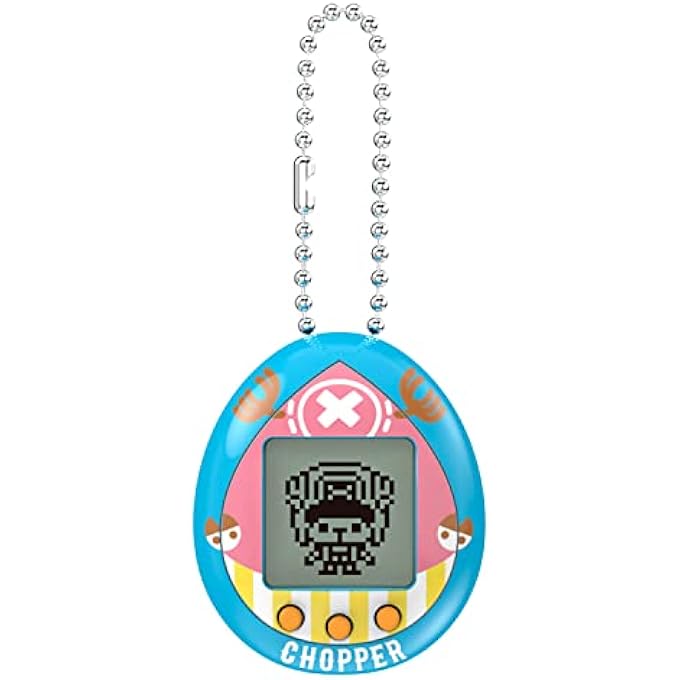 rayihni TAMAGOTCHI BANDAI NANO CHOPPERTCHI MEMORIAL VERSION AGE 8+ | 4CM MINI FEATURING CHOPPER FROM THE ONE PIECE MANGA AND ANIME | THIS ANIME KEYCHAIN VIRTUAL PET IS A GREAT PIECE OF ONE PIECE MERCH - Image 2